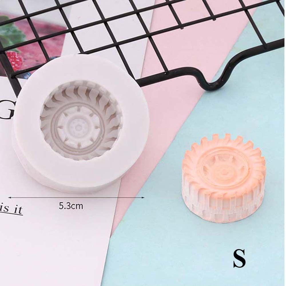 Mold Fondant Candy Mould Soap Mould Cakes Decorating Tools Wheel Silicone Molds Baking Decorating