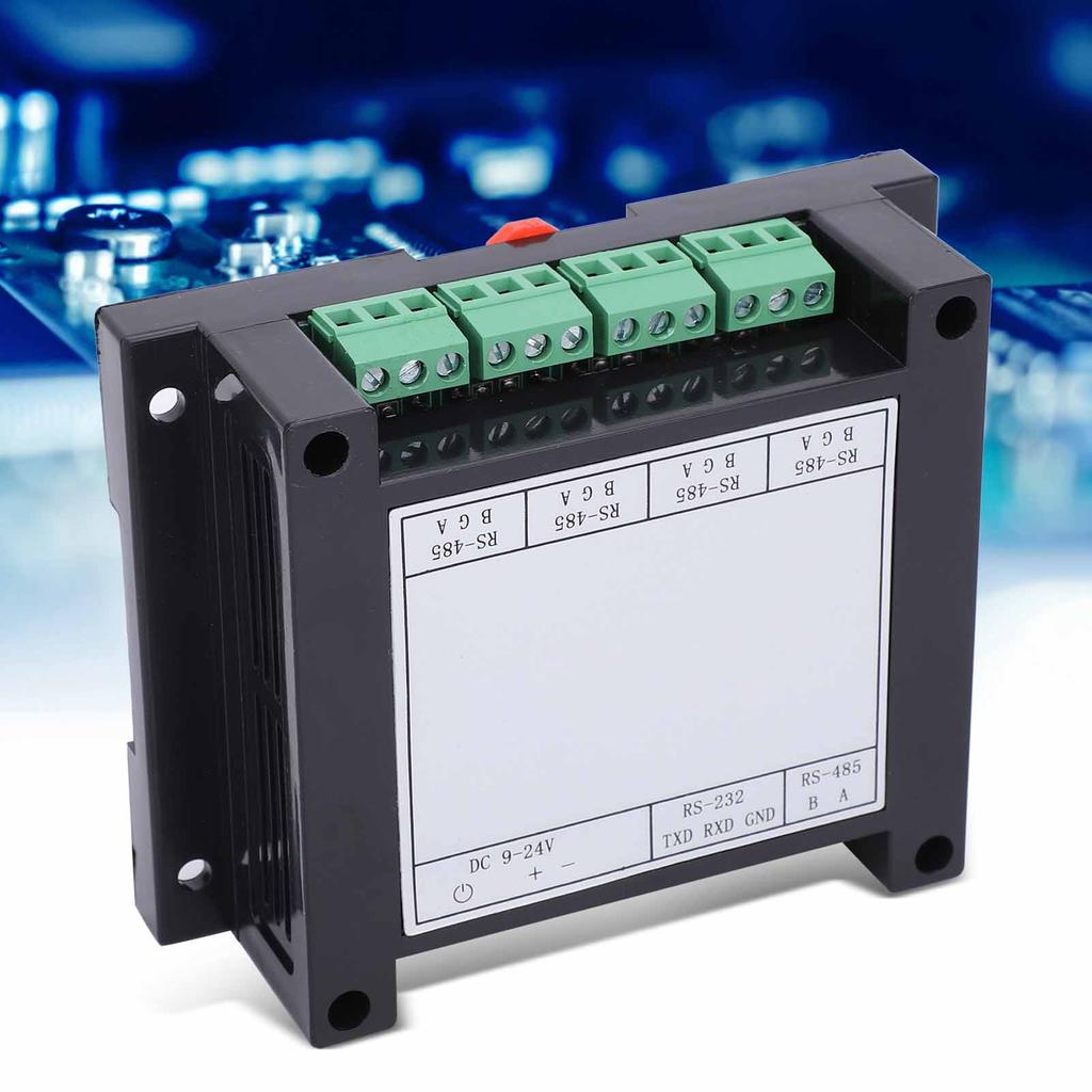 Repetor Grad Industrial Izolare Fotoelectrică 4 Canale Hub RS485 Distribuitor Splitter