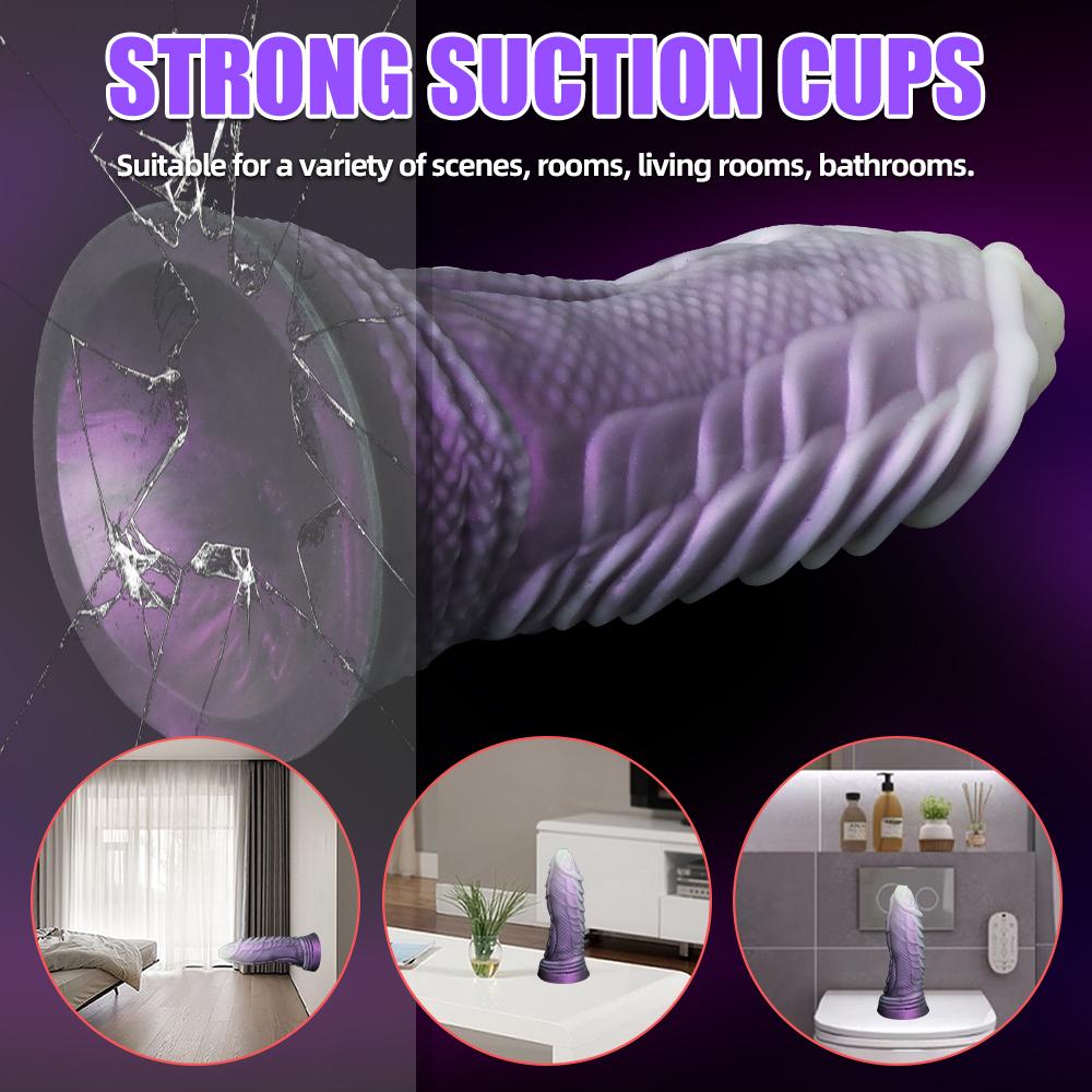 Big Monster Dildo with Raised Points Anal Plug Adult Female Sex Toy Vagina Clitoral Strong Stimulator Couple Tight Anus Massager