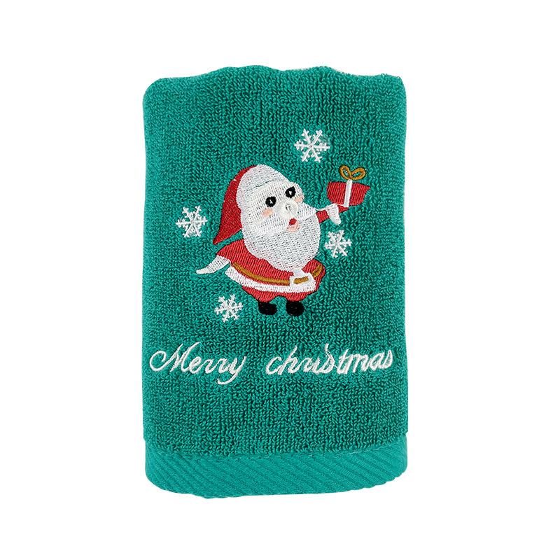 Holiday Gift Towel Embroidery Christmas Halloween Kitchen Towel Embroidery
