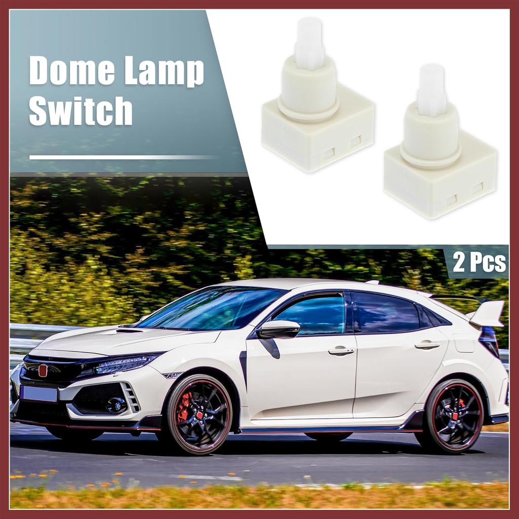 2Pcs Dome Lamp Switch 34404-SDA-A21 34404-SDA-A22D3 924-798 Roof Map Light Overhead Lights for Honda CR-V Odyssey Accord Pilot Ridgeline for Ram 1500