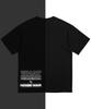 Wihaebeueoteil Reflective Side Logo Tshirts (Black)