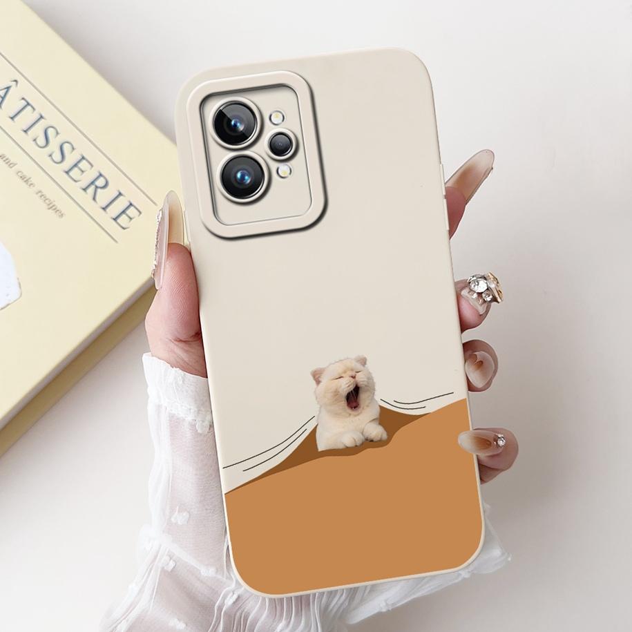For Realme GT Neo 2 Case RMX3370 Silicone Cover Creative Panda Rabbit Shockproof Bumper For Realme GT2 Pro GT 2 RealmeGT2 Fundas