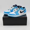553558-144 Nike Air 1 Low University Blue UNC Dark Powder Navy (Men's)