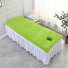 80x190cm Massage Sheet with Holes Absorbent Spa Sheet Large Microfiber Bath Towel for Beauty Salon Beauty Salon Supplies