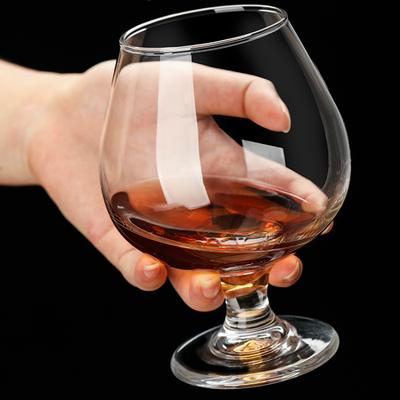 Cognac Brandy Glas transparent Hohes Fassungsvermögen Kelch Rotweinglas Duftbecher Set Whisky Wodka Bar Restaurant Trinkgefäß
