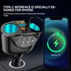 Φορτιστής Αυτοκινήτου Bluetooth FM Πομποί Αναπτήρας Διπλός USB QC 3.0 Διαχωριστής Γρήγορη Φόρτιση 12V Αυτόματη Κλήση Χωρίς Χέρια Υποδοχές
