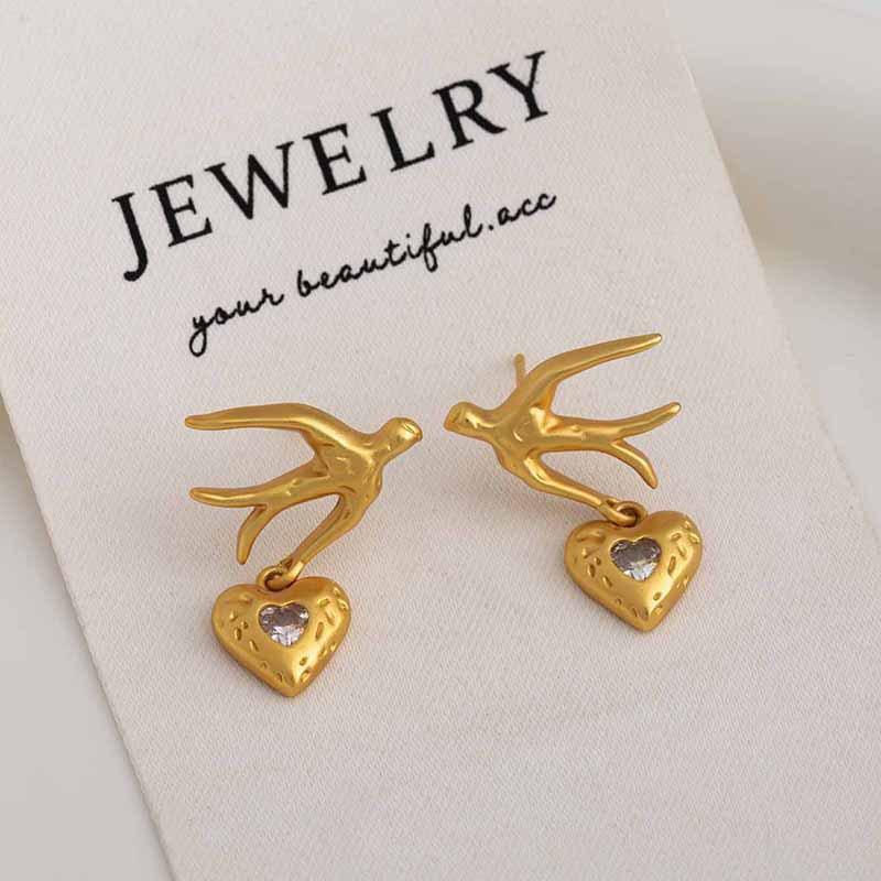 Korean Style Geometric Circle Earrings: Elegant, Versatile Ear Jewelry for Women and Students
