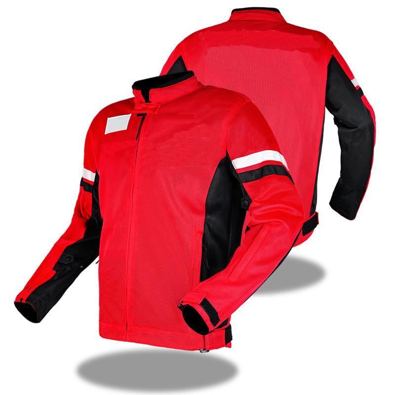 Men's Off-road Mesh Knight Suit: Protective Racing & Downhill Motorcycle Gear for Summer.
