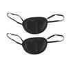 1/2/3/5pcs Pirate Eye Patch Eye Covers For Sleeping Adjustable Eye Patch Black Eye Patch Eye Patch For Strabismus