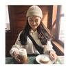 Hat autumn and winter melon fur hat men's knitted wool hat street hooligan hat yuppie winter bag head cold hat tide