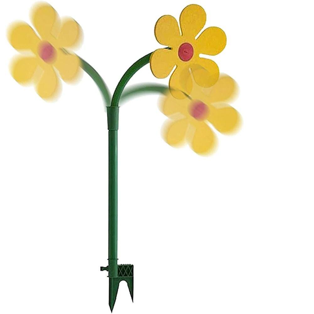 Lustiger verrückter Drehsprenger 720 drehendes Wassersprühspielzeug tanzende Gänseblümchen-Sprenger Bauernhof