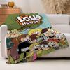 Coperta Cartoon T The L loud H house Per Divano Ufficio Letto Aereo Viaggio Dormire Leggere Rilassarsi Campeggio Morbida E Calda