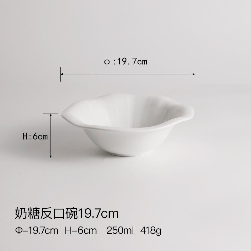 

Белая керамическая миска Фруктовница Салатница Десертница Супница Миски для лапши Обеденные тарелки Подносы для закусок Тарелка для сашими Посуда