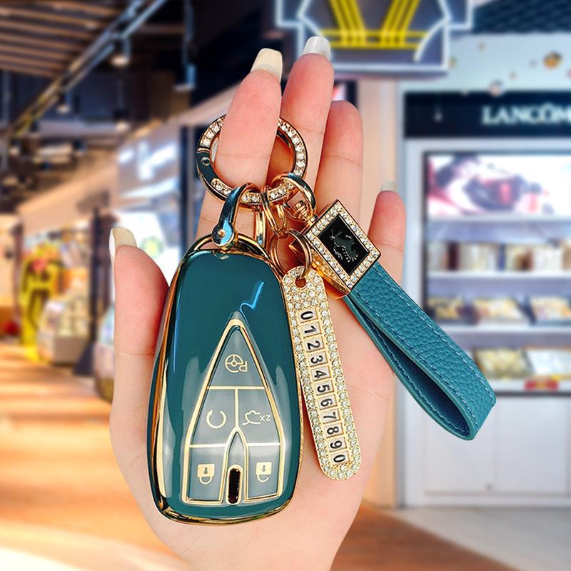 Compatible Car Key Cover for Changan CS75plus, Yidong CS55, CS35plus, and Oshan X5/X7 Models