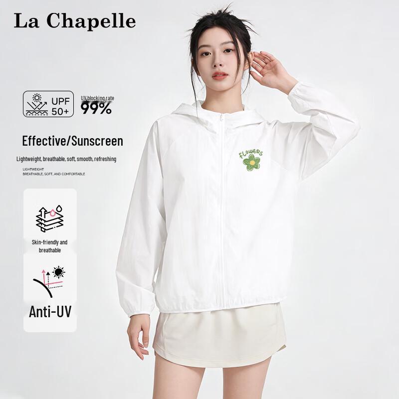 La Chapelle Women's UPF50+ Sun Protection Hooded Jacket