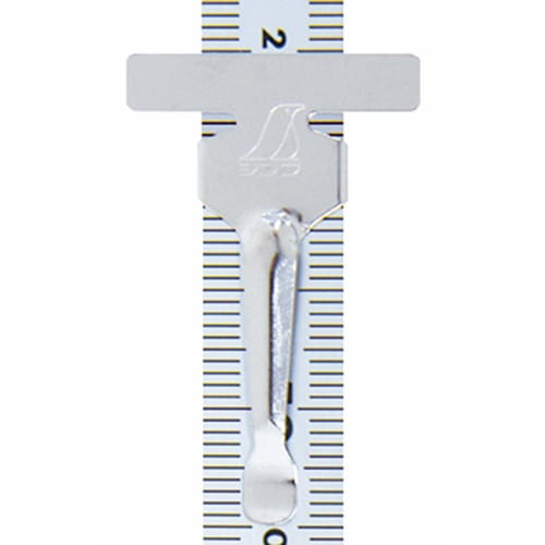 Shinwa Sokutei Mini Scale, Stainless Steel, Upper and Lower Rows, 1mm Pitch, 15cm, 14249