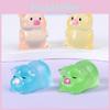Enchanting Light-up Piglet Resin Sculpture Wonderful For Diy Crafts And Desk Decor
