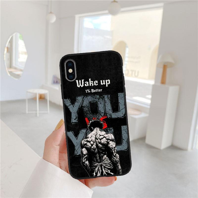 LO50 Hajime no Ippo Soft Shell Phone Case for iPhone 16 15 14 13 12 Pro Max Plus Mini