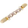 Clip Fibbia Maglione Clip Cardigan Maniche Perline