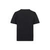 Balenciaga SS23 Label Crew Neck Straight Fit Casual Short Sleeved T Shirt Women's Black 745019TOVD51055