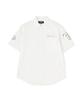 AVIREX BASIC FATIGUE SHORT SLEEVE SHIRT men's XL white 783-5923001