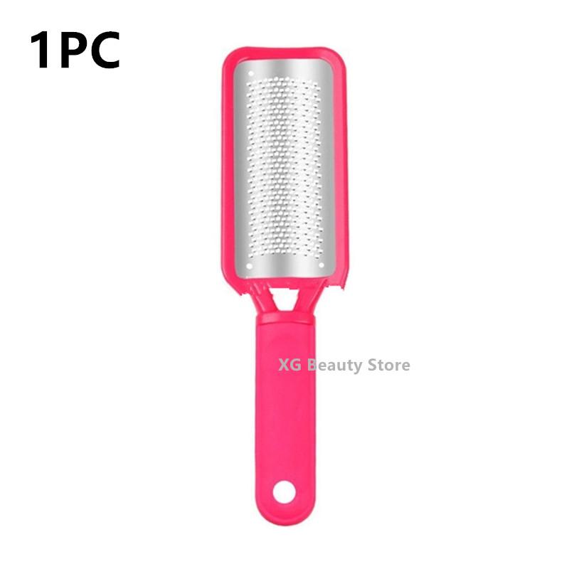 Professional 1/2/5PCS Black Double-Side Foot File Heel Grater For The Feet Pedicure Rasp Remover Metal Scrub Manicure Nail Tools