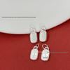 999 Sterling Silver Peace and Joy Card: Versatile Pure Silver DIY Bracelet Spacer Beads for Handmade Braided Rope Accessories