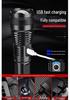 P50 Flashlight: Powerful LED, USB Rechargeable, Power Display, Zoom & Spotlight Functions
