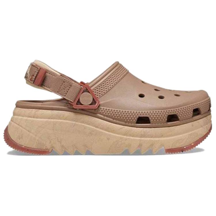 Crocs Hikers XC EVA Pohodlné Všestranné Dřeváky Dámské dřeváky Hnědé 209643-2Q9