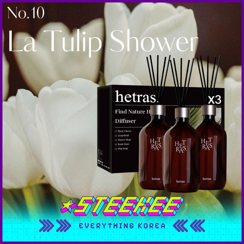 Hetras Premium Diffuser Home Fragrance Set of 3 1500ml by Steekee Korea 3050