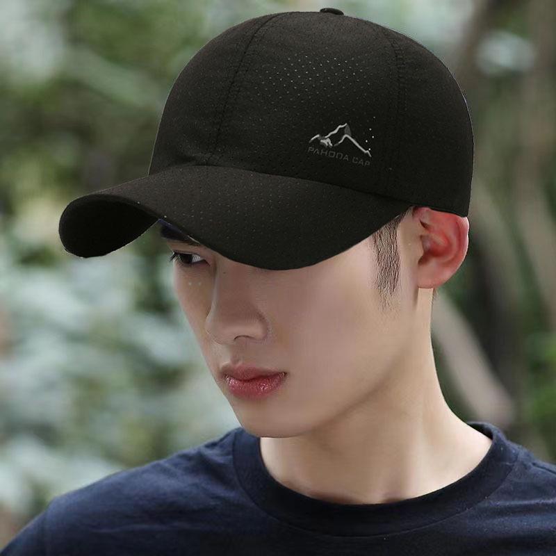 Unisex Korean Style Waterproof Quick-Dry Sun Protection Mesh Baseball Cap