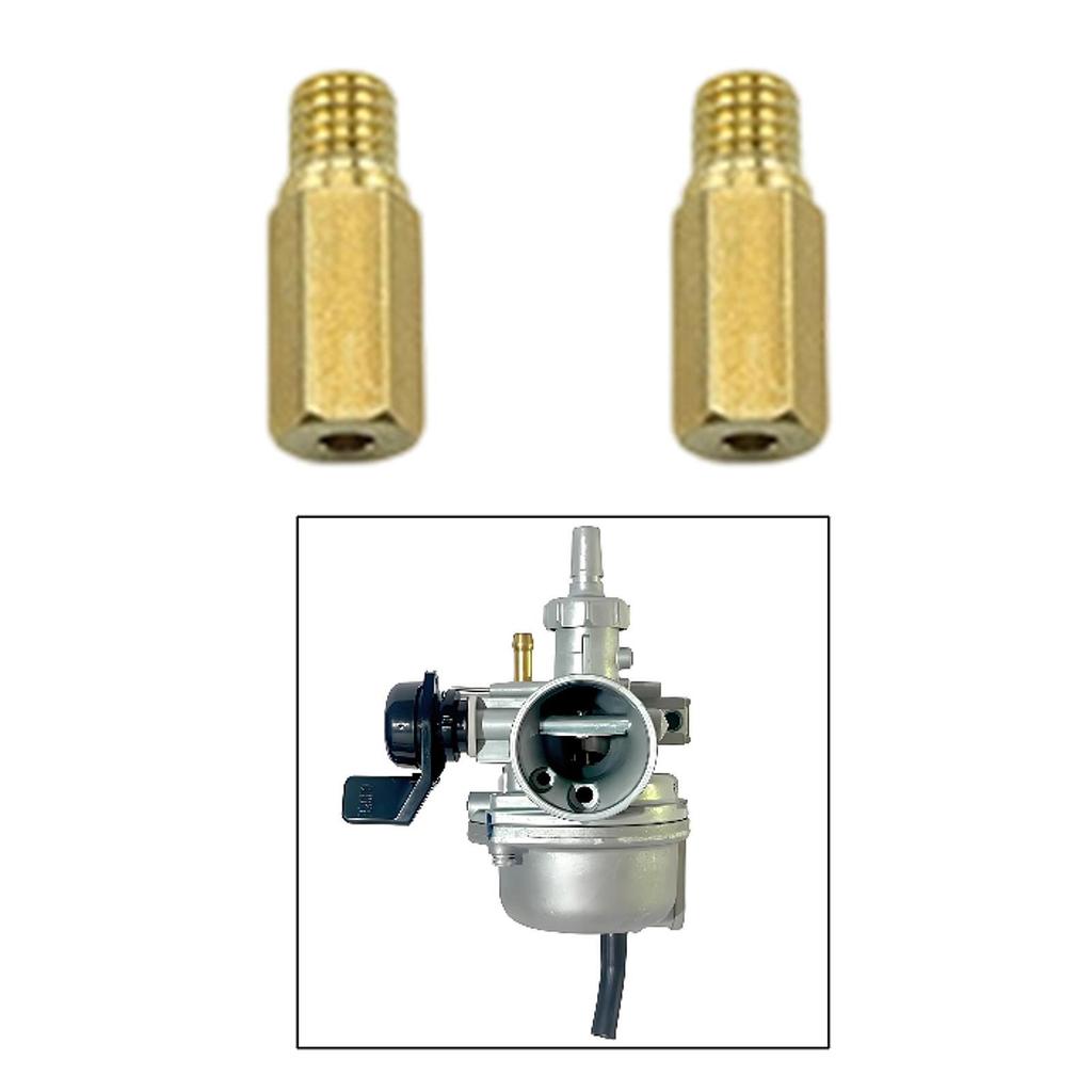 Carburetor Main Jet Replacement Professional Easy Installation Garage Nozzle Brass Carburetor Jet for Vehicle Repair