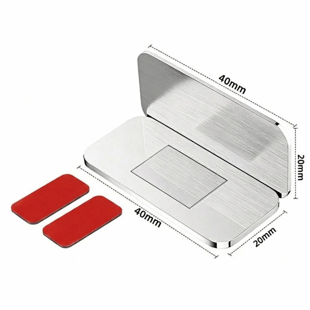 Ultra Thin Adhesive Cabinet Latch Self-Adhesive Magnetic Closures  Cabinet Door