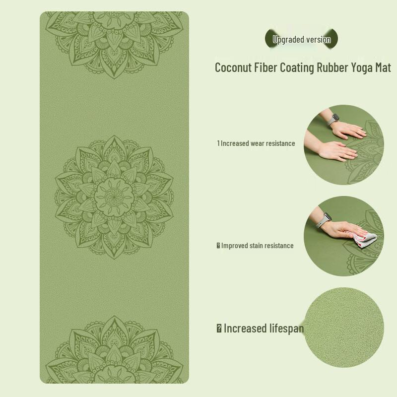 Sanfan Natural Rubber Home & Fitness Yoga Mat