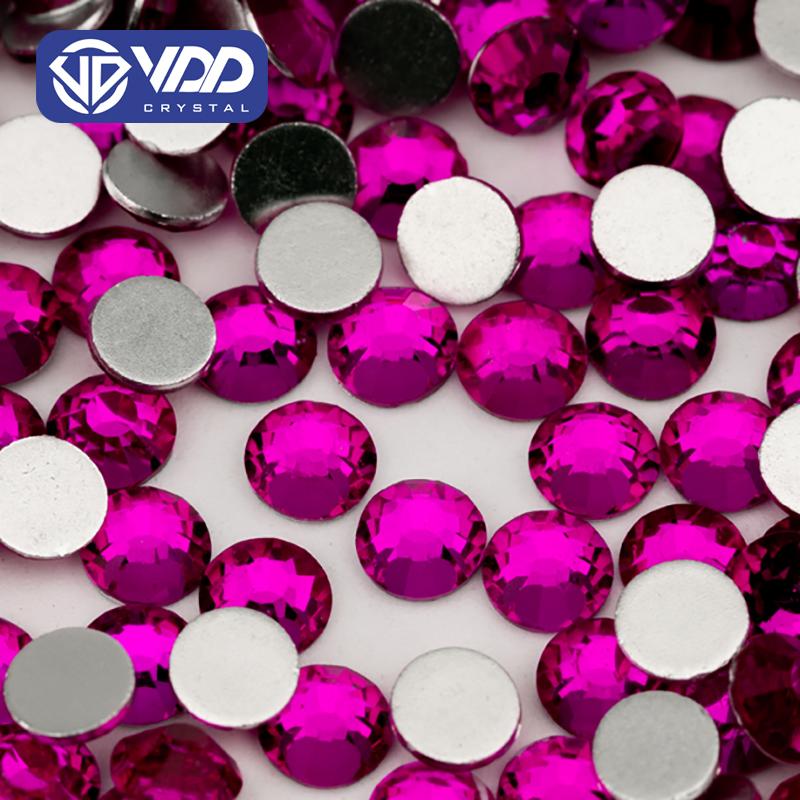 VDD Neue Farben SS4-SS30 Hochwertige Glas Kristall Strasssteine Glitzer Strass Flachrückseite Steine für Nagelkunst DIY Handwerk Dekoration