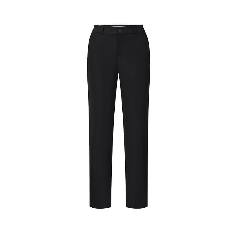 Fila Golf Series Simple Classic Sports Versatile Comfortable Knitted Casual Pants Women Bottoms A11W625605FBK