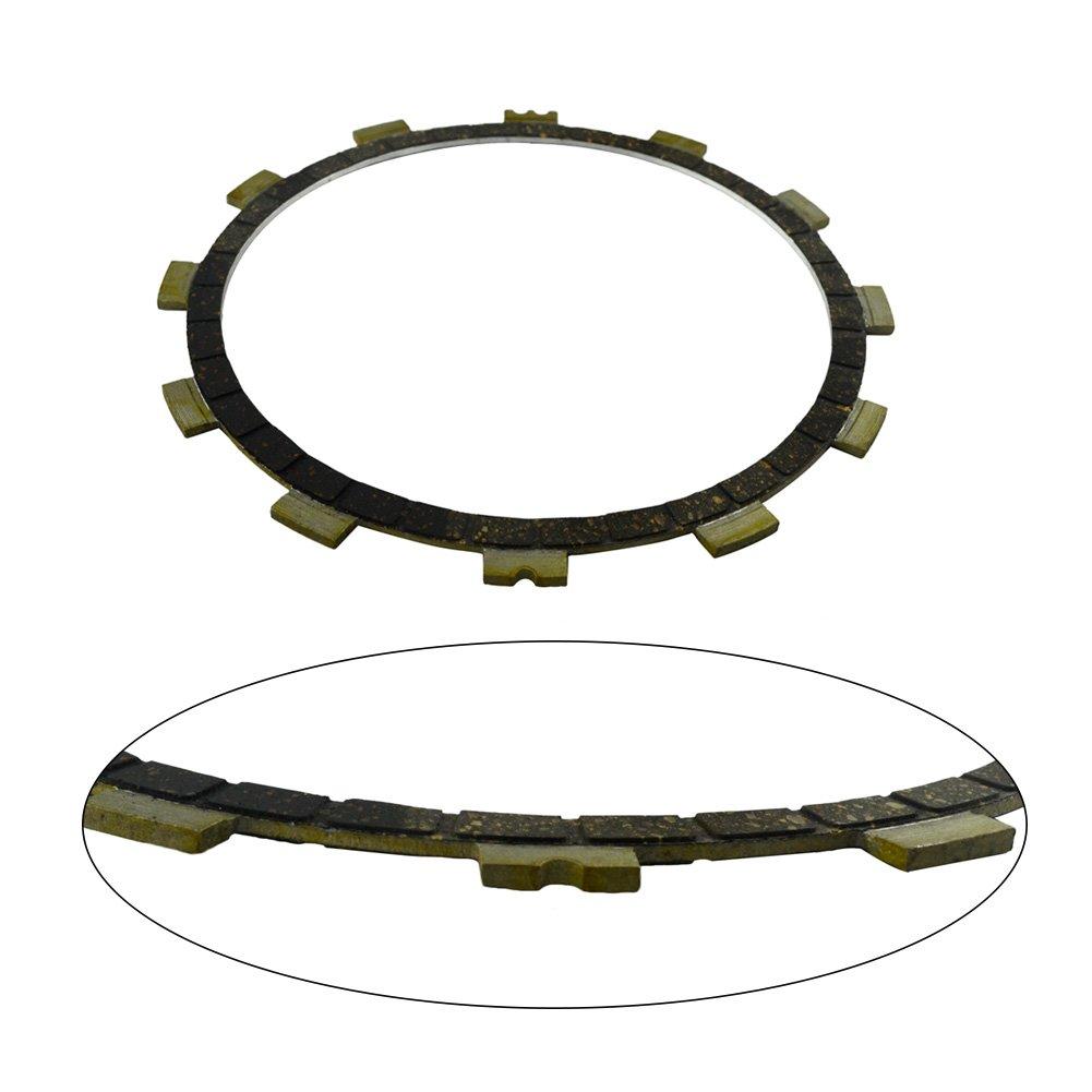 AHL Motorcycle Clutch Friction Discs (Set of 8) for Yamaha Vmax1200/V-Max1200 (1988-2007)