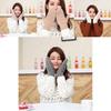 Elegant Lovely Women Winter Knit Thicker Faux Cashmere Warm Fingerless Gloves