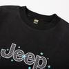 JEEP American Street Style Loose-Fit Graphic Sweatshirt