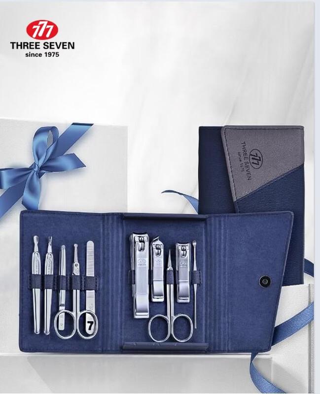 THREE SEVEN 10-Piece Nail Clipper & Grooming Set