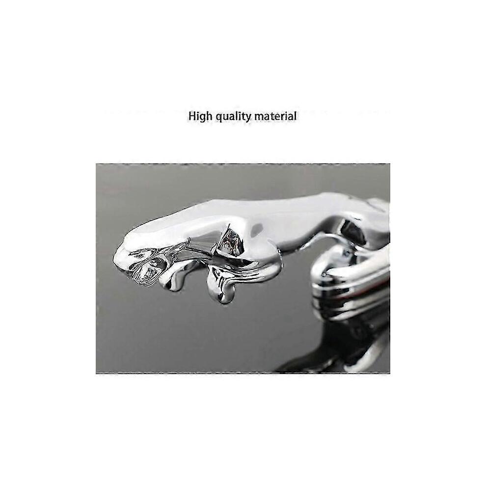 3D Emblem for Jaguar Car Logo Front Hood Ornament Car Cover Chrome Eagle Brand Car Accessories for Jaguar XF XJ XE XK XKR XFL XJS E Accessories
