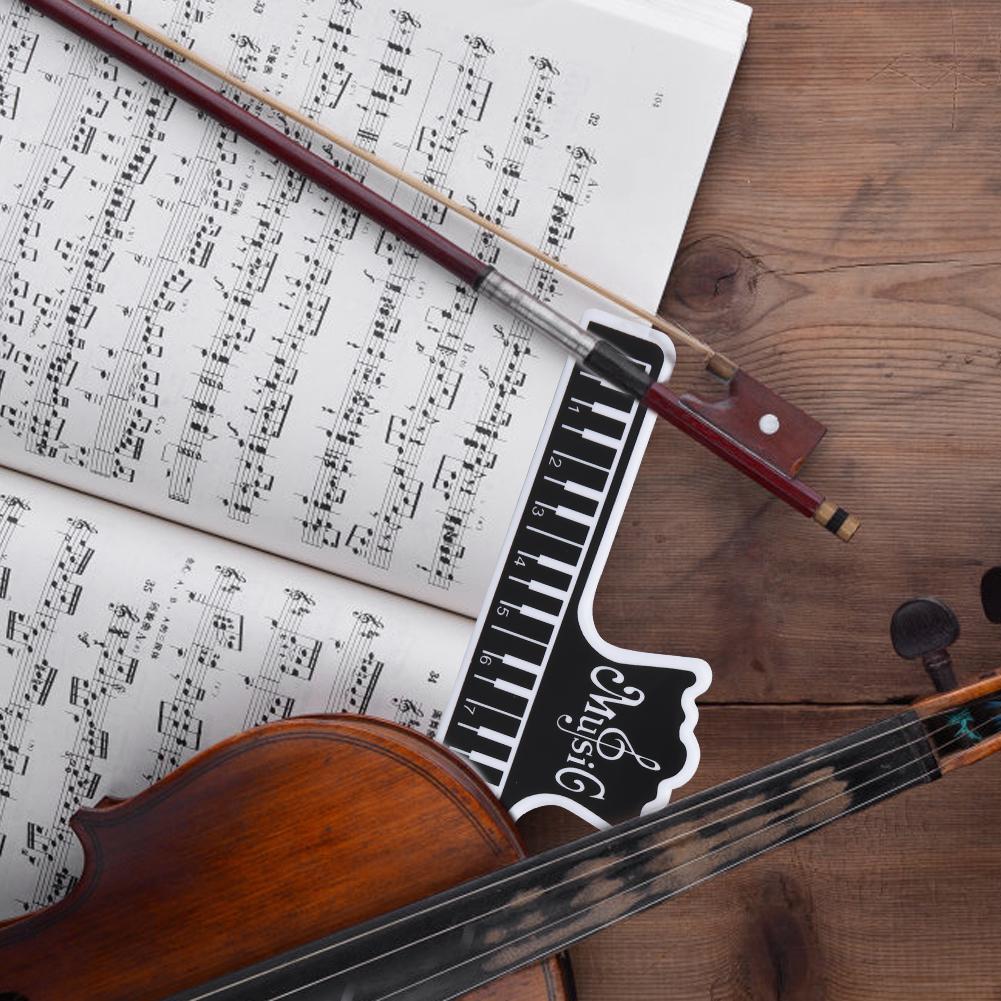 2Pcs Musical Book Note Clip Plastic Page Holder Musical Instrument Performance