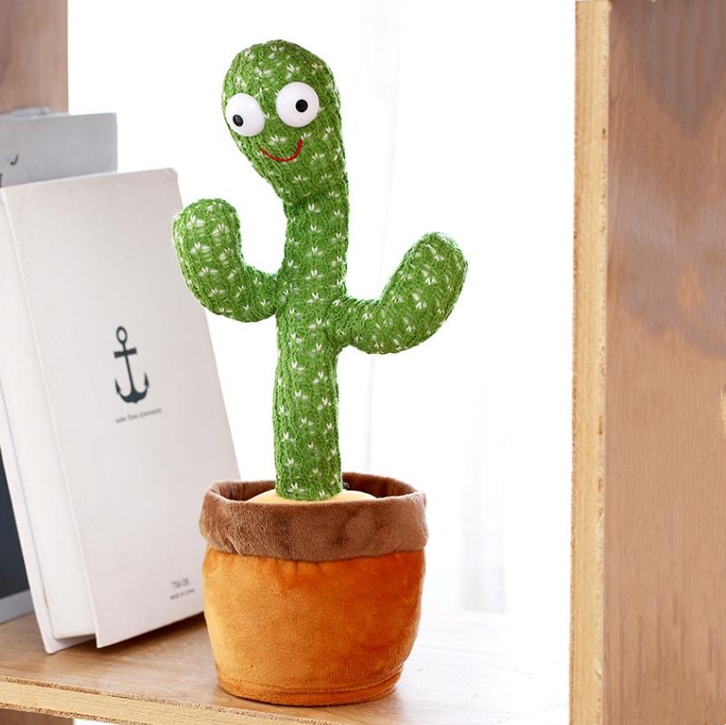 1pcs/set Electronic Plush Toy for Children Gifts Dancing Talking Cactus Toys for Baby Boys and Girls