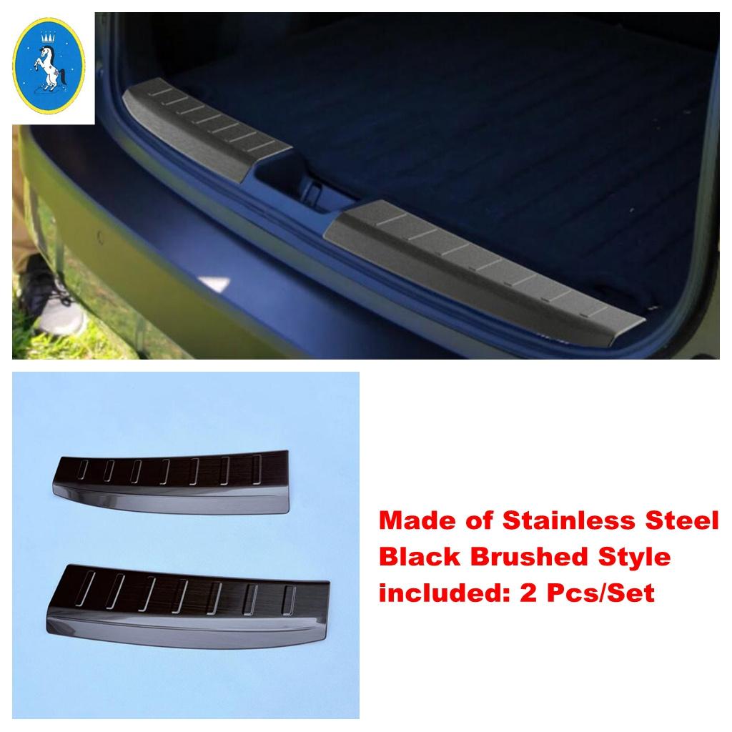 Stainless For Nissan Kicks 2025 2026 Car Rear Trunk Bumper Door Sill Plate Scuff Kick Panel Protection Cover Trim Accessories