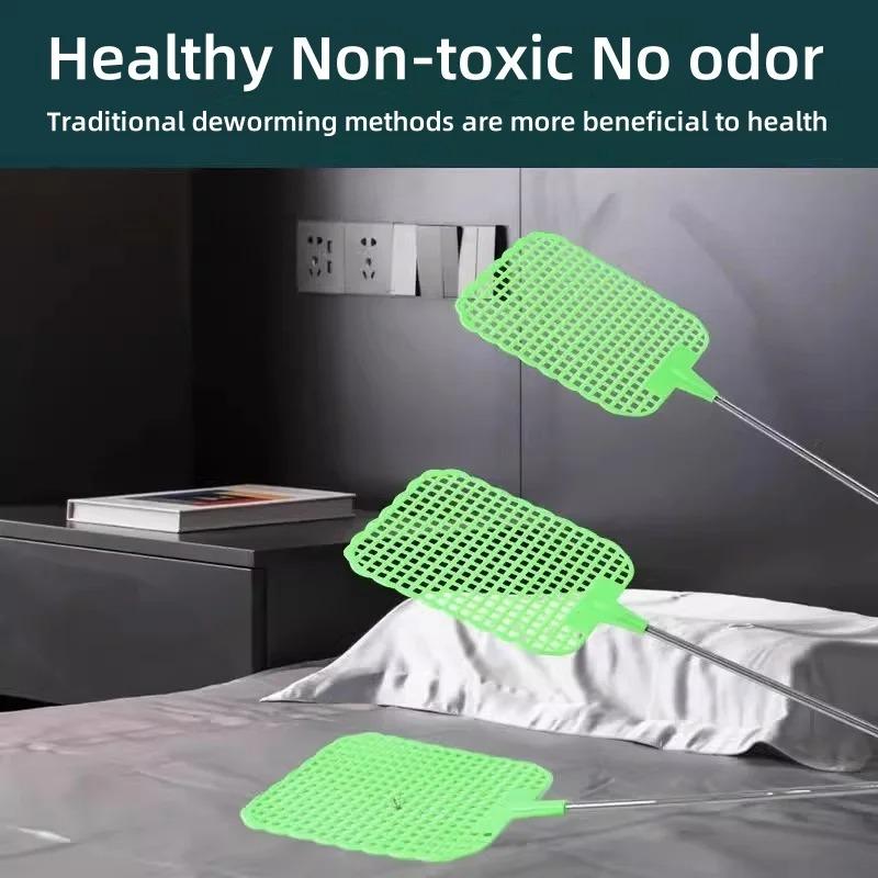 Telescopic Extendable Fly Swatter Adjustable Retractable Pest Mosquito Control Tool for Home Garden Outdoor Use