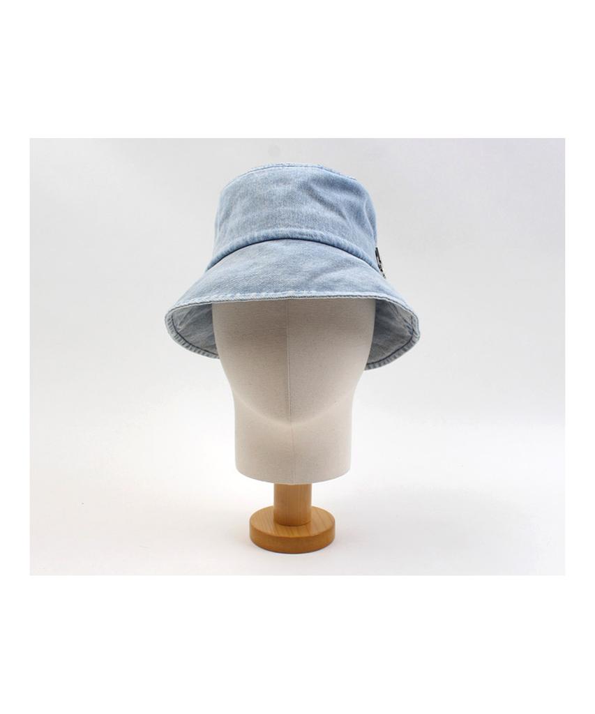 Washing Light Denim Bucket Hat