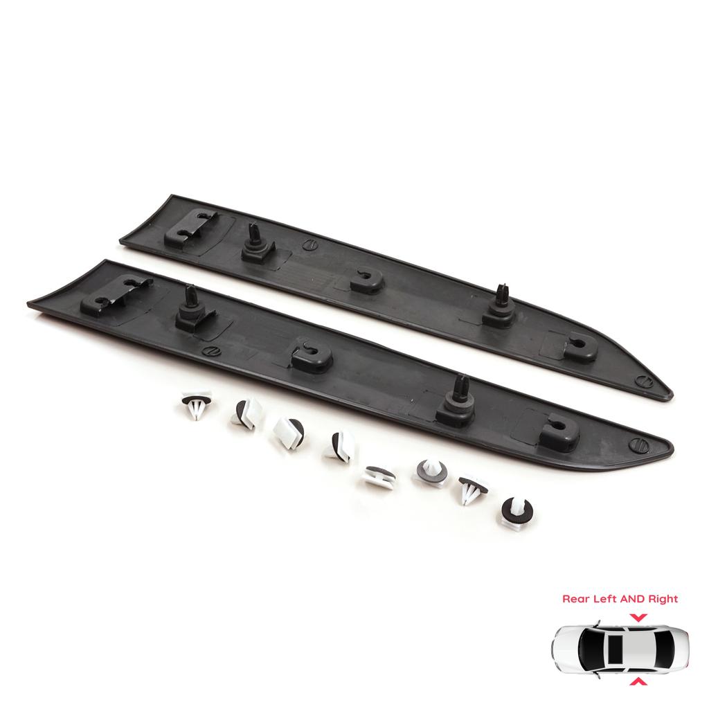 BSP1218 Rear Left Right Side Sliding Door Moulding Strip Panel for Ford Transit Courier MK1 B460 2014-2023 1854160 1854158