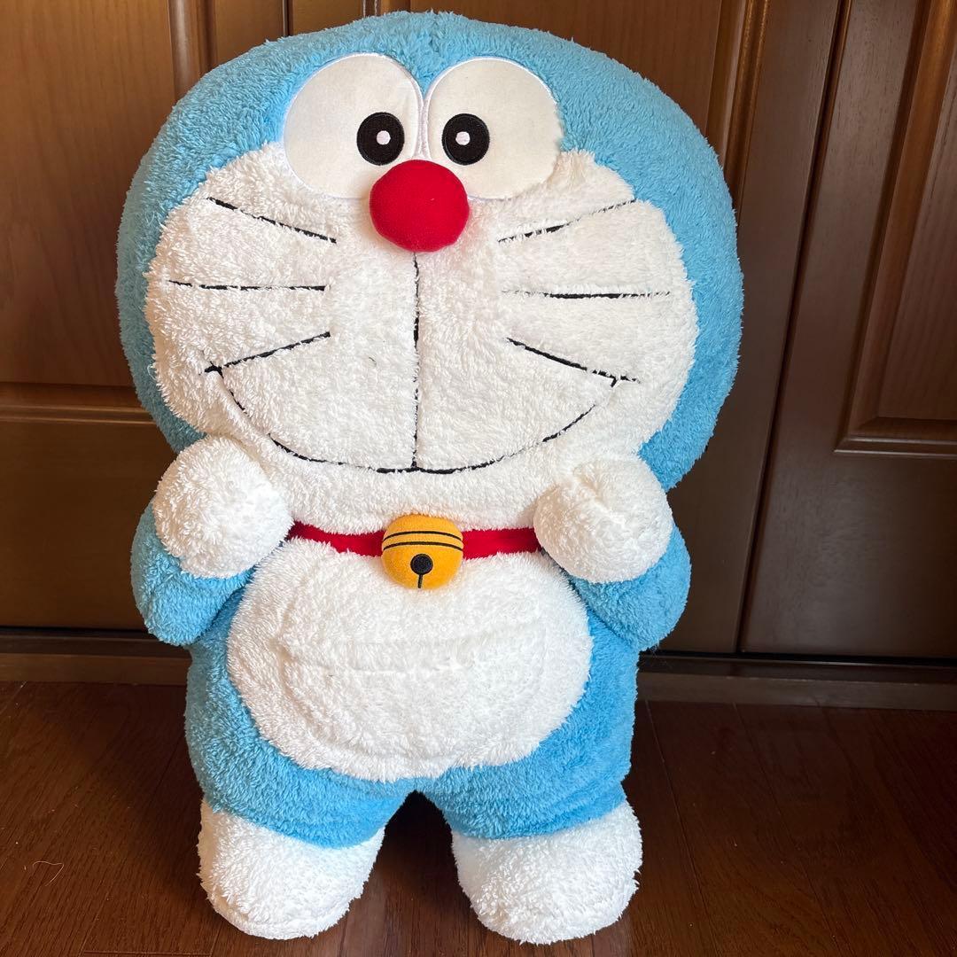 Large Doraemon stuffed toy approx. 60cm