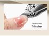 Portable Anti-Splash Nail Clipper Set - 8-Piece Manicure and Beauty Tools